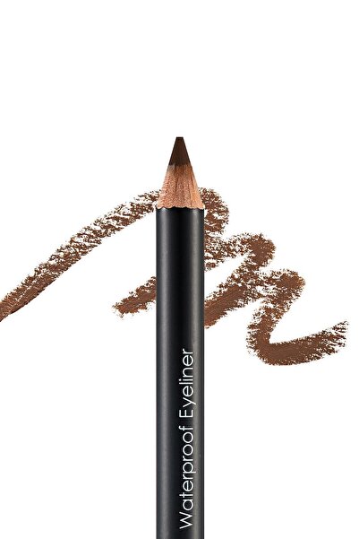 Flormar Suya Dayanıklı Mat Göz Kalemi (KAHVE) - Waterproof Eyeliner - 105 Warm Brown - 8690604109050