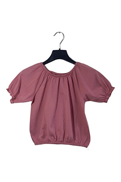 Cloise Ruffle Girl Plum T-shirt