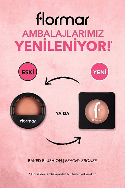 Flormar Baked Blush-On Yüksek Pigmentli & Doğal Işıltılı Fırınlanmış Allık