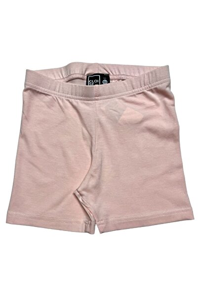 Cloise Powder Pink Children's Shorts Leggings Cotton and Lycra Stretchy