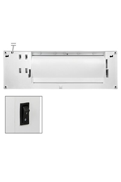 Simtech KM-1717-HC Duvar Tipi Fanlı Seramik Isıtıcı Ve Vantilatör