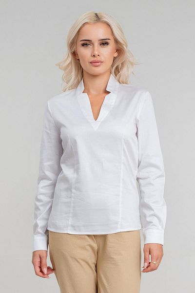 Bold & Young Βαμβακερό τουνίκ Lycra με φερμουάρ V-λαιμόκοψη - Γυναικείο
