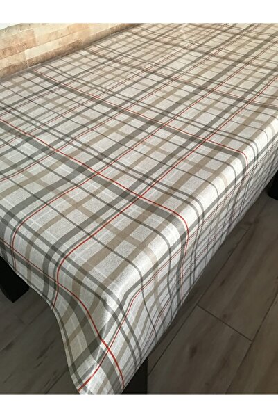 yukselhalimefrusat مفرش طاولة مبطن بالقماش الزيتي PVC