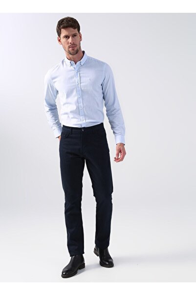 Fabrika Comfort Düşük Bel Dar Paça Lacivert Erkek Chino Pantolon Cm P 603