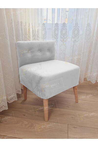 aldagelsin Ultra Lüks Ahşap Ayak Alda Lokum Puf