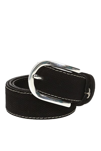 Fabrika Siyah Erkek Deri Kemer