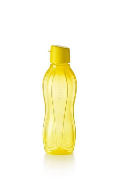 Tupperware Yellow Eco Bottle Drinker - 750 Ml, Model 1274Series