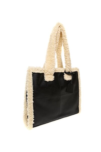 Fabrika Siyah Kadın Omuz Çantası