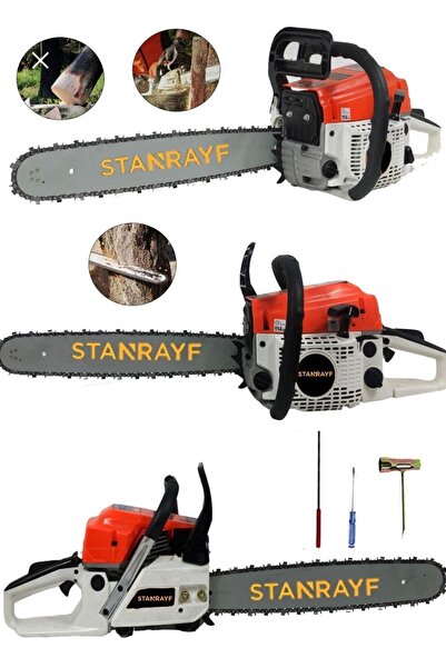 stanrayf Alman Strong 15 Hp Çelik Şanzıman Benzinli Ağaç Odun Dal Motorlu Hız...
