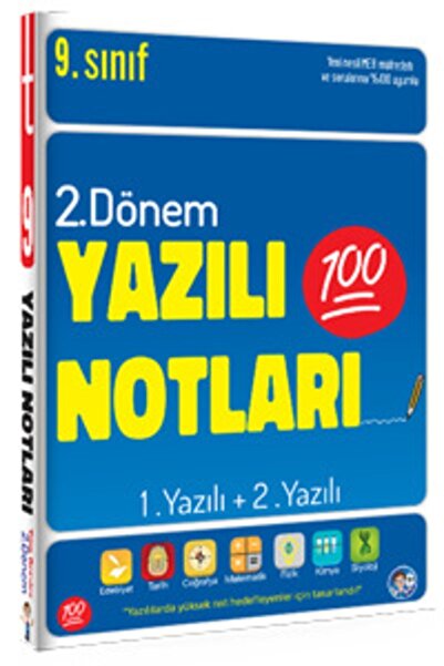 Tonguç Yayınları Tonguç 9. Sınıf Yazılı Notları 2. Dönem 1 Ve 2. Yazılı