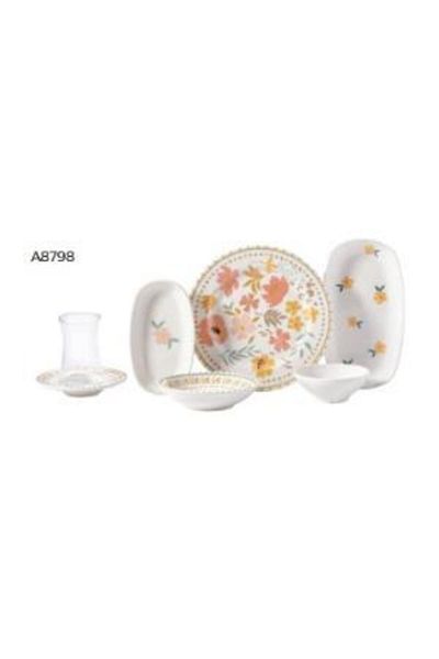 KORKMAZ Natura Collection 26 Piece Breakfast Set - A8798