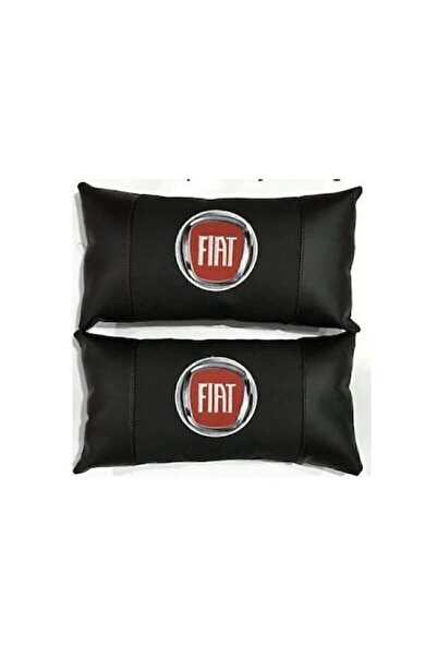 CEM OTOMOTİV Pernă ortopedică pentru gât din piele de lux Fiat 2 bucăți
