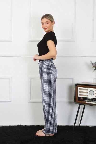 Akbeniz 5504 Model Women's Wide Leg Combed Suit Set