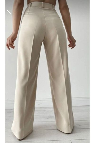 SU SHE High Waist Wander's Palazzo Trousers - Wide Leg