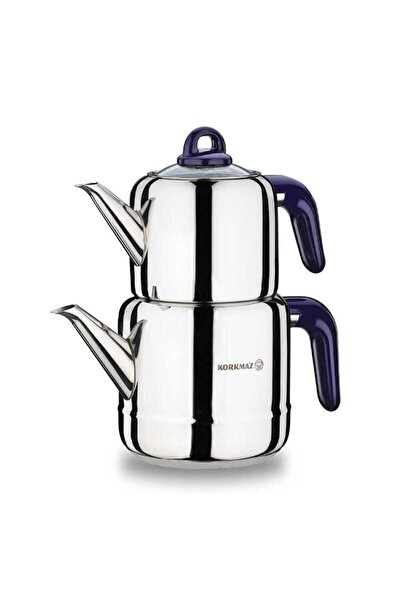 KORKMAZ A048 Hera Lavanta Çaydanlık Takımı