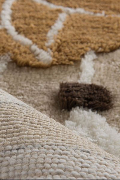 Chilai Home Σετ 3 τεμαχίων Dream Brown - Αντιολισθητικό χαλί που πλένεται και ακρυλικό μπάνιο
