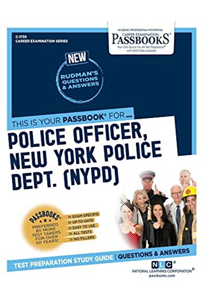 Bookazine دليل دراسة دفاتر حسابات ضباط الشرطة في إدارة شرطة نيويورك رقم C1739...