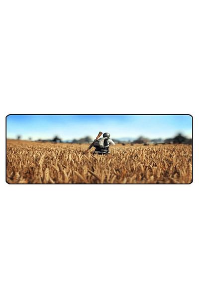 ALKESE 70x30 см Pub-g Ambush Геймърска подложка за мишка с шарени шевове и неплъзгаща се основа