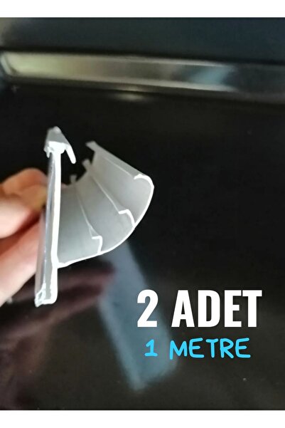 Özfiliz Mağaza Ekipmanları 2 Adet Raf Önü Fiyat Etiketlik Profil Geçmeli Tırn...