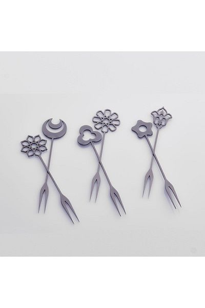 KORKMAZ Ikona 6-Piece Fork Set