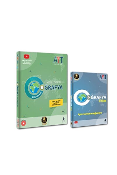 Tonguç Yayınları Yavuz Tuna Ayt Coğrafya Konu Özetli Soru Bankası El Kitabı Set