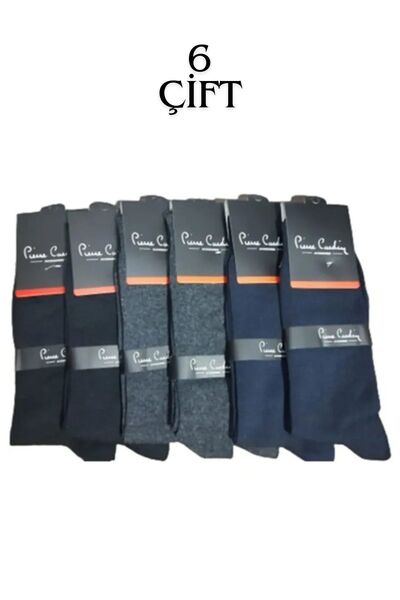 Pierre Cardin Men's Multicolored Four Seasons Socks 6 Pairs