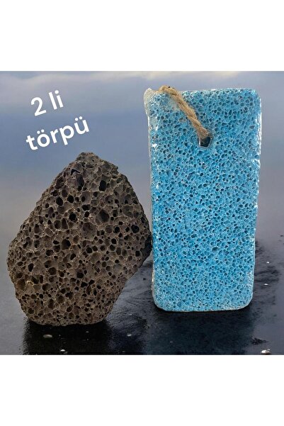 ASLANCAN Volkanik Ponza ve Ponza Taşı Set,Topuk Törpüsü