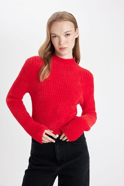 DeFacto Coool Half Turtleneck Sweater - Regular Fit A2013Ax24Cw