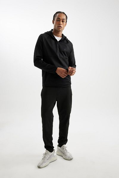 DeFacto Φούτερ Jogger Standard Leg Fit - Skuba Diver Fabric, Slim Fit D1951ax24au