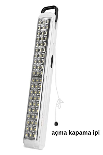 Ledim 60 LED Flashlight, Flashlight, Projector Light, Rechargeable Spotlight, Battery Operated Spotlight