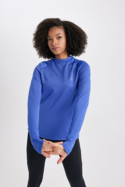 DeFacto Футболка з принтом з довгим рукавом Tisort Standard Fit A5508ax23wn