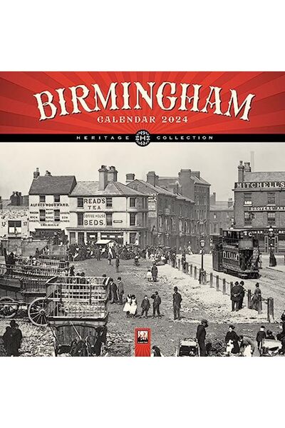 Hachette Birmingham Heritage Wall Calendar 2024 Art Calendar