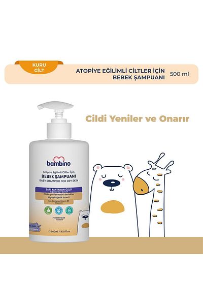 Bambino Baby Shampoo - Atopia Prone Skin 500 ml