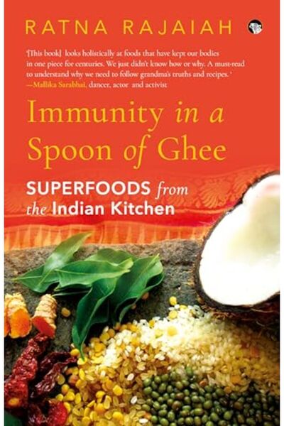 Harper Collins مناعة في ملعقة من السمن سوبر فود من المطبخ الهندي