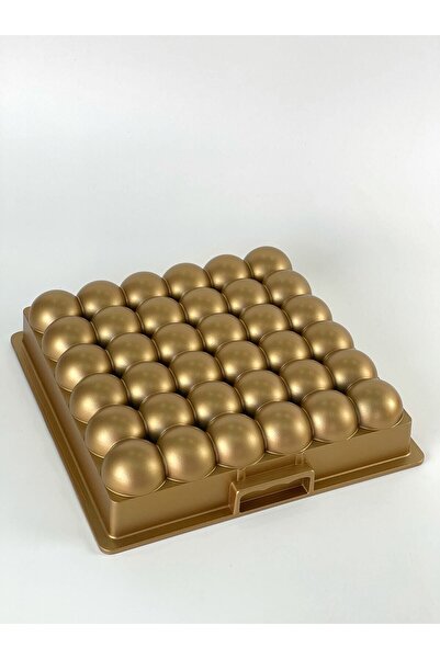 Acarlar Atom Döküm Kek Kalıbı/gold