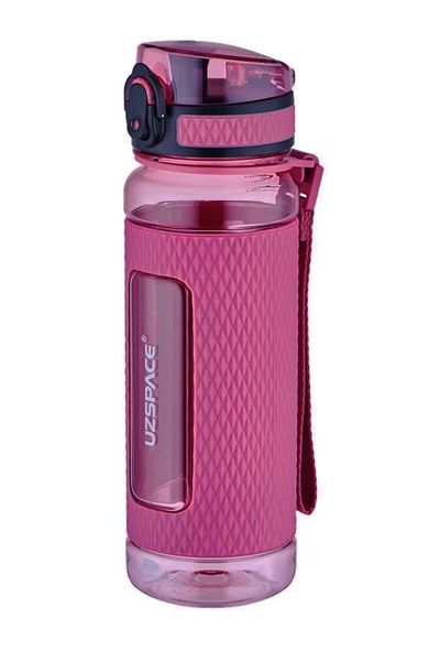 Uzspace Ff 520ml Tritan Water Bottle Silicone Protected Anti-Slip Body