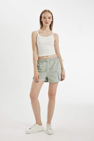 DeFacto Coool Fitted Corded Camisole Basic Tank Top B0563ax24sm
