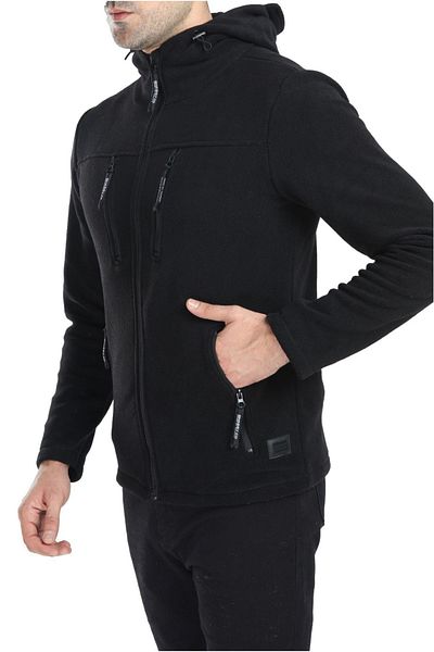 Vio Belle Men's Polar Tactical - Army Hooded Jacket