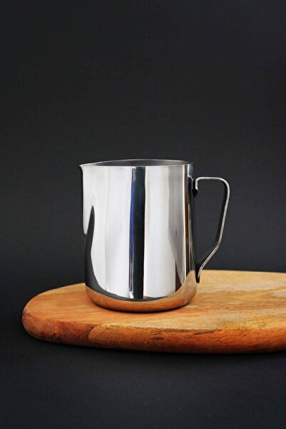 Genel Markalar Paslanmaz Çelik Pitcher 500 ml Kahve Süt Köpürtme Potu