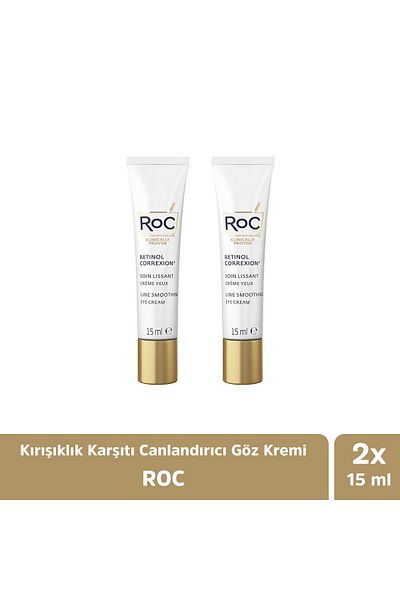 Roc Anti-Wrinkle Revitalizing Eye Cream 15 ml x2