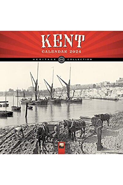 Hachette تقويم حائط كينت هيريتيج 2024 تقويم فني