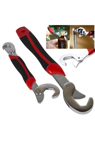 EldenHırdavat Çok Amaçlı Akıllı Ingiliz Anahtarı Takımı Seti Kurbağacık 2 Parça