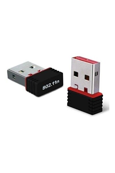 Genel Markalar 300 Mbps Nano Mini Wireless Adaptör Kablosuz Ağ Pc Wifi Alıcı Usb