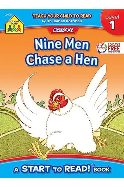 School Zone Publishing تسعة رجال يطاردون الدجاجة
