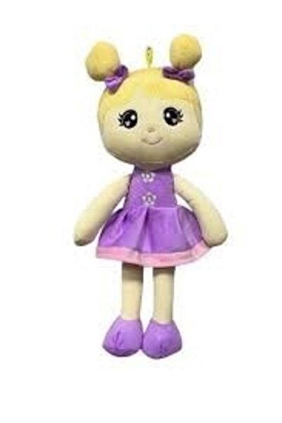 JASPER Toys Peluş Prenses Bebek 40 Cm Mor