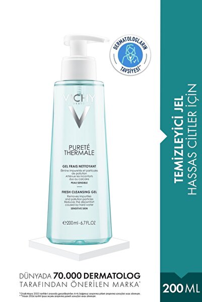 Vichy Purete Thermale Fresh Cilt Temizleyici Jel 200 ml