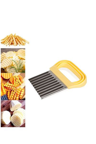 Yayke Dough Cutting Spatula And Shaped Potato Chips Cutter Chopper