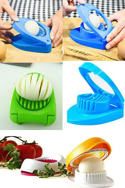 Yayke Egg Slicer Practical Slicing Cutting Tool Apparatus Stainless Wire Knife Cutter Chopper
