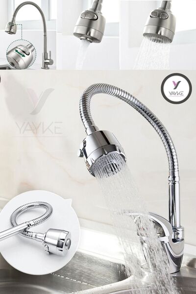 Yayke Esnek Spiral Evye Batarya Basligi 2 Fonksiyonlu Kubar