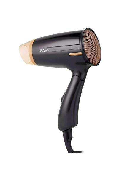 Raks Lia Black-gold Folding Hair Dryer